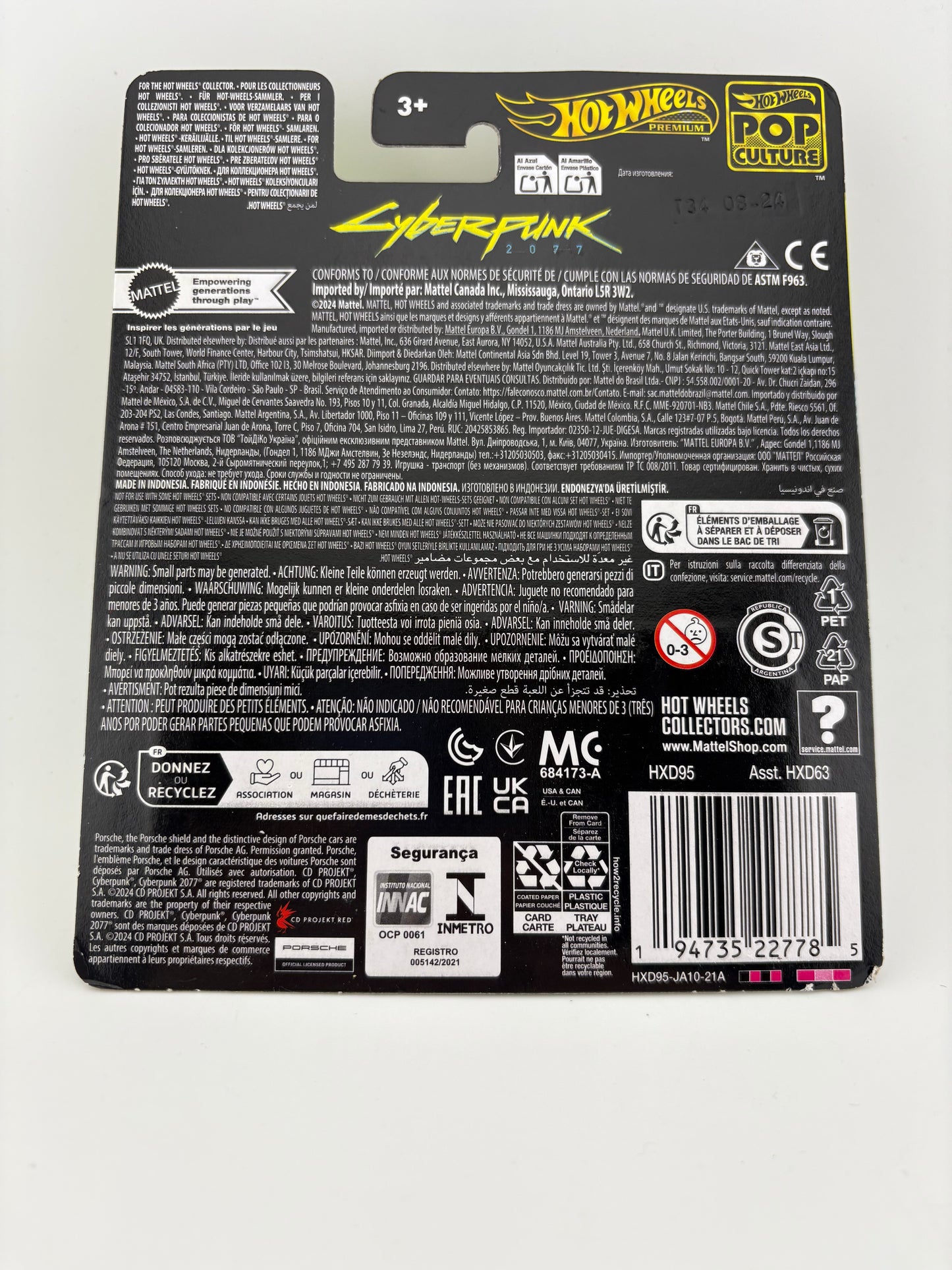 Hot Wheels Premium – Porsche 911 Turbo (930)(Gold Logo)