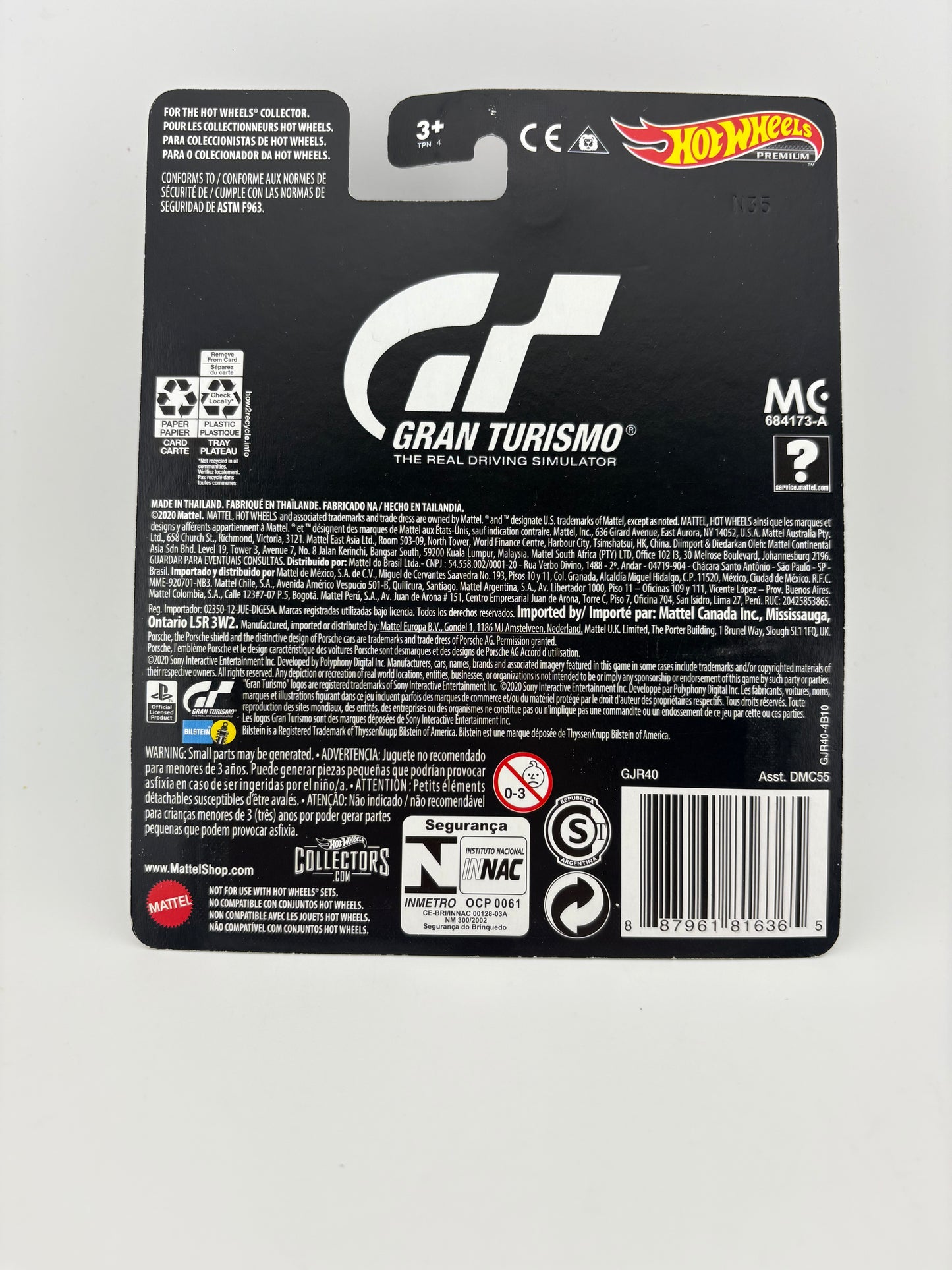 Hot Wheels Premium – Porsche 962 (Gran Turismo Series)