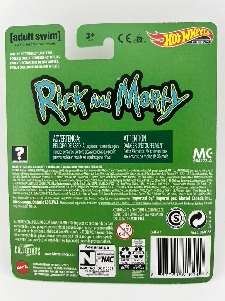Hot Wheels Premium Rick and Morty – Rick’s Ship Fishwheels