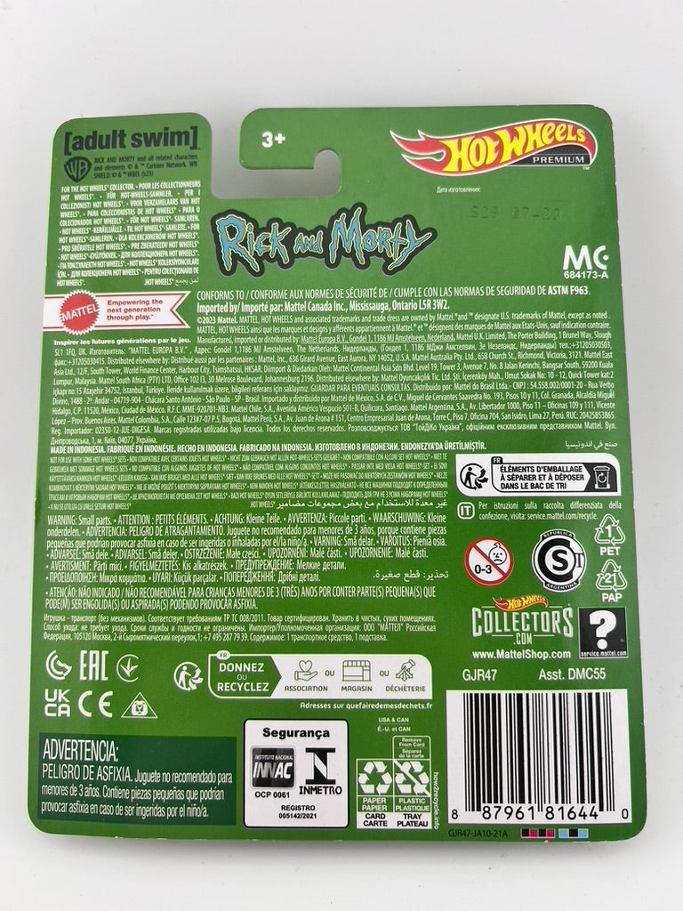 Hot Wheels Premium Rick and Morty – Rick’s Ship (Updated Card Variant) Fishwheels