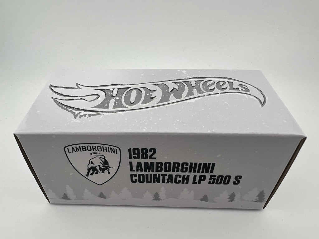 Hot Wheels RLC 1982 Lamborghini Countach LP500 S 2025 Holiday Fishwheels