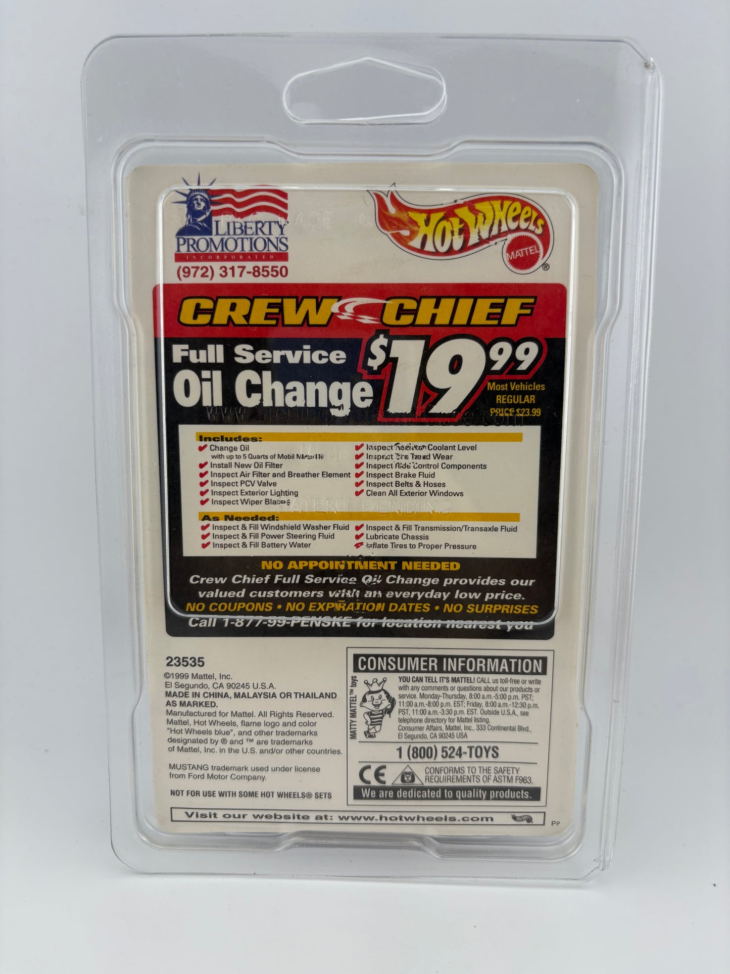 Hot Wheels Special Edition – ’70 Mustang Mach 1 (Penske Auto Center)