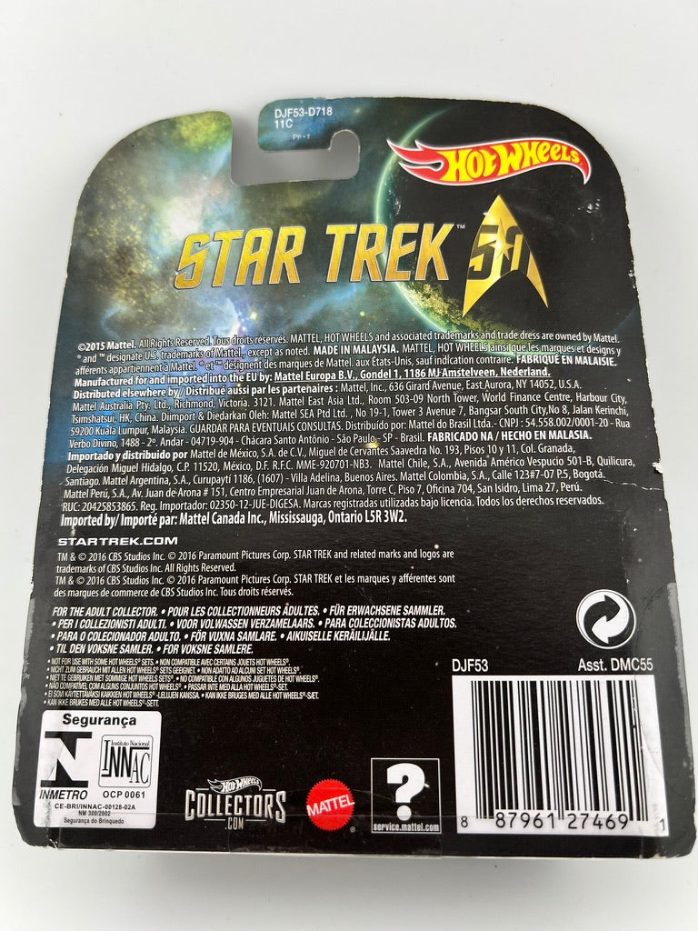 Hot Wheels Star Trek U.S.S. Enterprise NCC-1701 Fishwheels