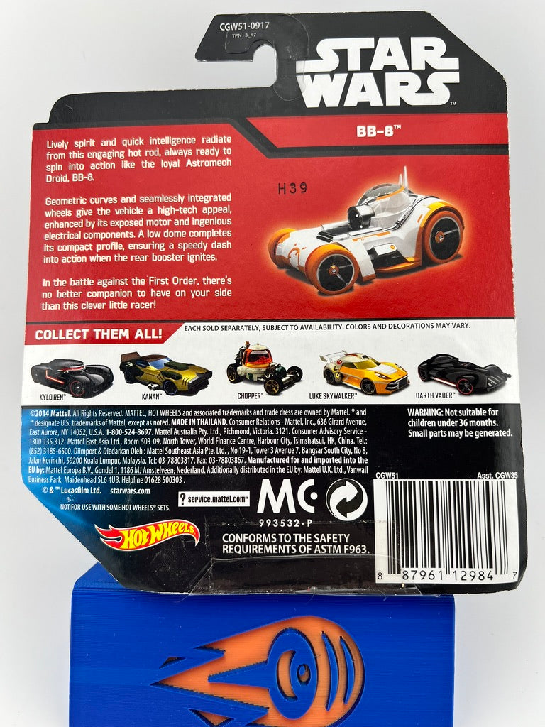 Hot Wheels Star Wars BB-8 Car Fishwheels