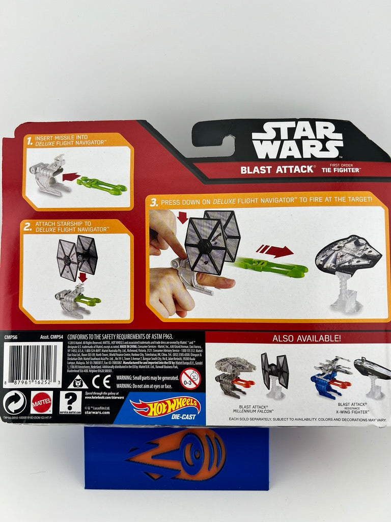 Hot Wheels Star Wars Blast Attack First Order TIE Fighter – 1:64 Scale Fishwheels