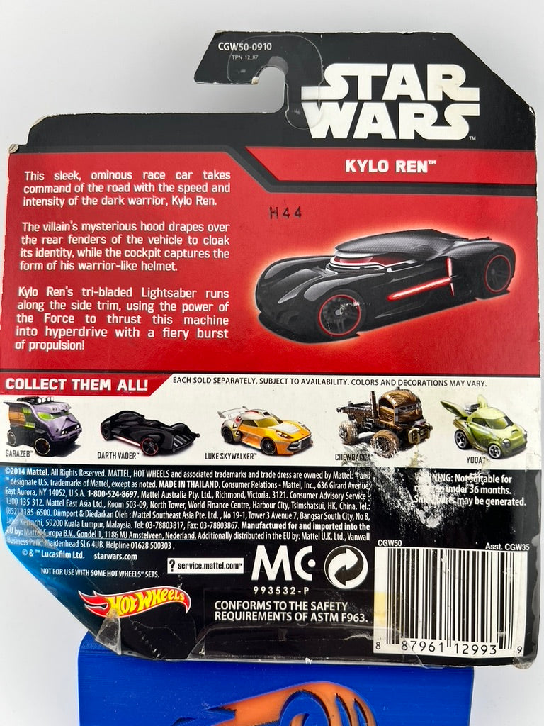 Hot Wheels Star Wars Kylo Ren Fishwheels