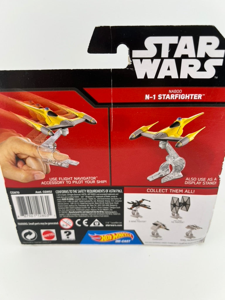 Hot Wheels Star Wars Naboo N-1 Starfighter Fishwheels