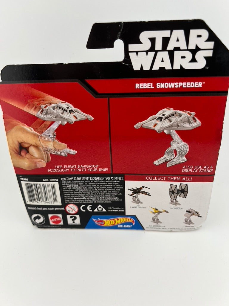 Hot Wheels Star Wars Rebel Snowspeeder Fishwheels