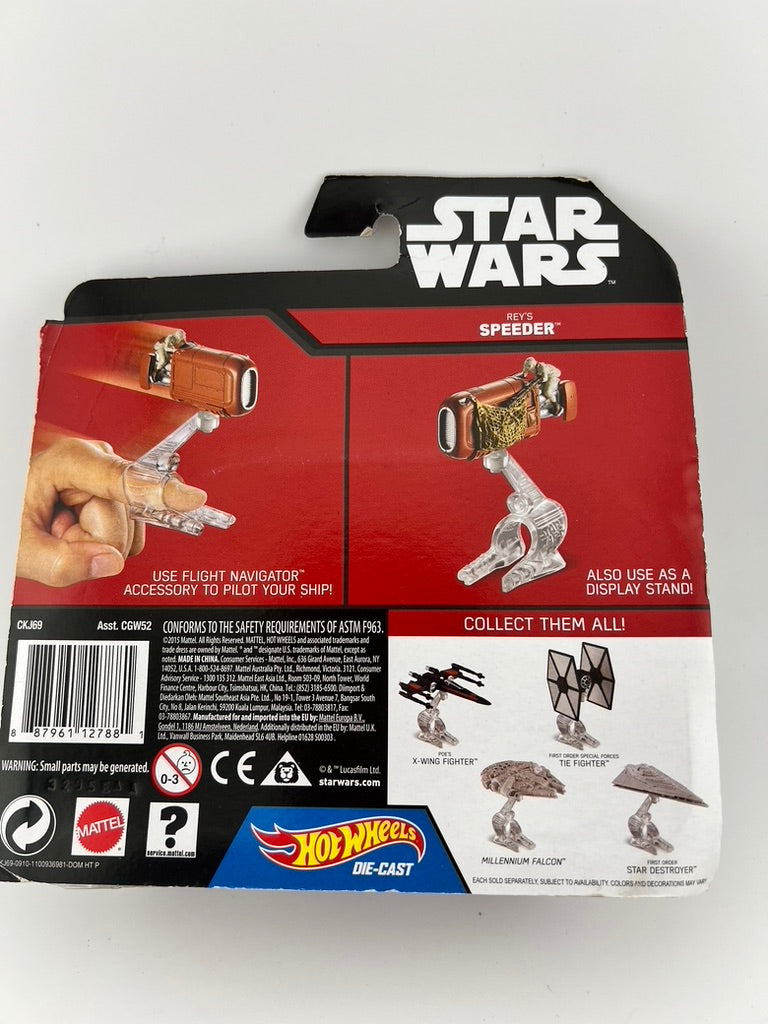 Hot Wheels Star Wars Rey’s Speeder Fishwheels