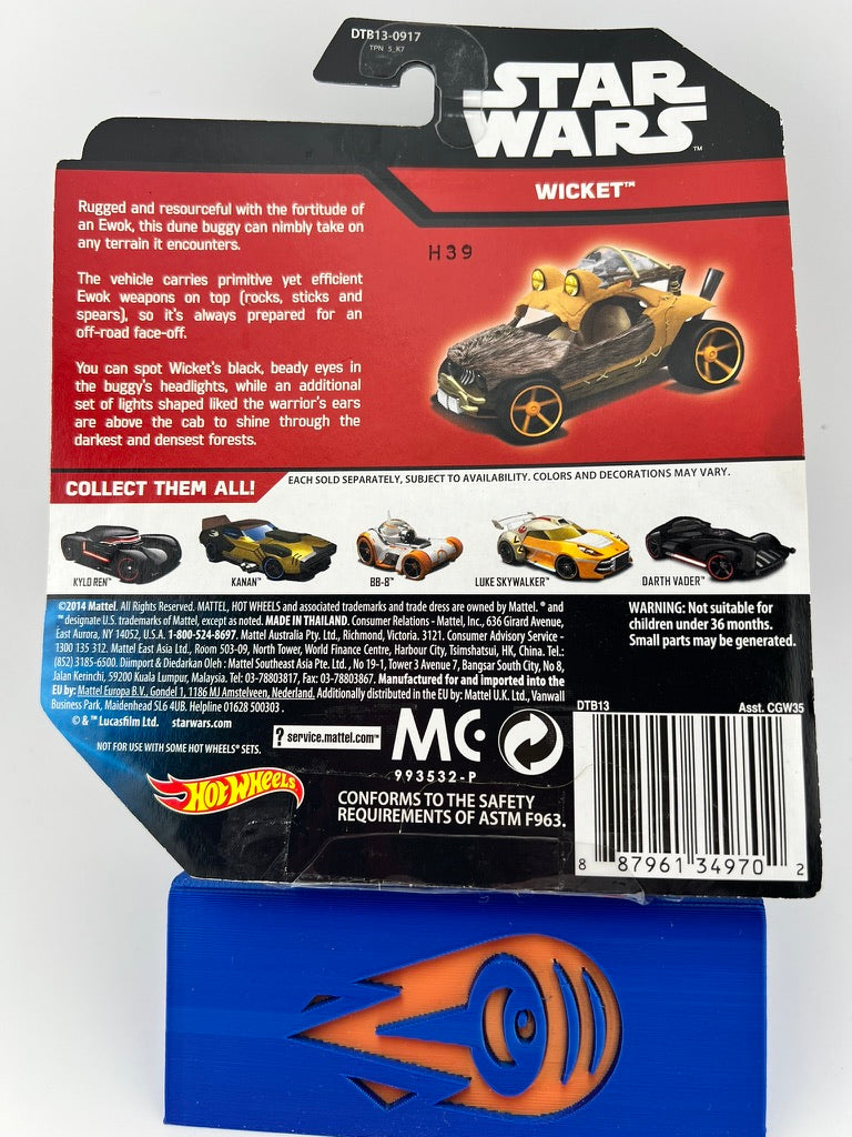 Hot Wheels Star Wars Wicket car Fishwheels