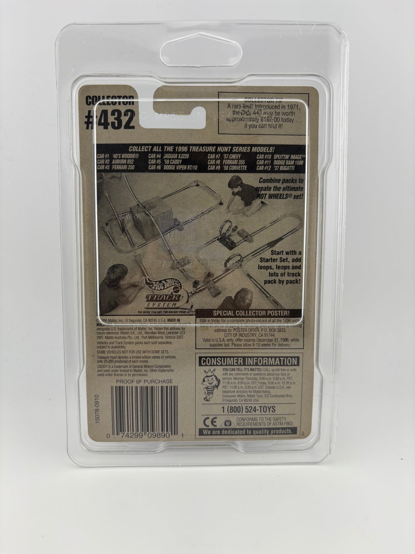 Hot Wheels Treasure Hunt – ’59 Caddy (1996 Series #5 of 12)