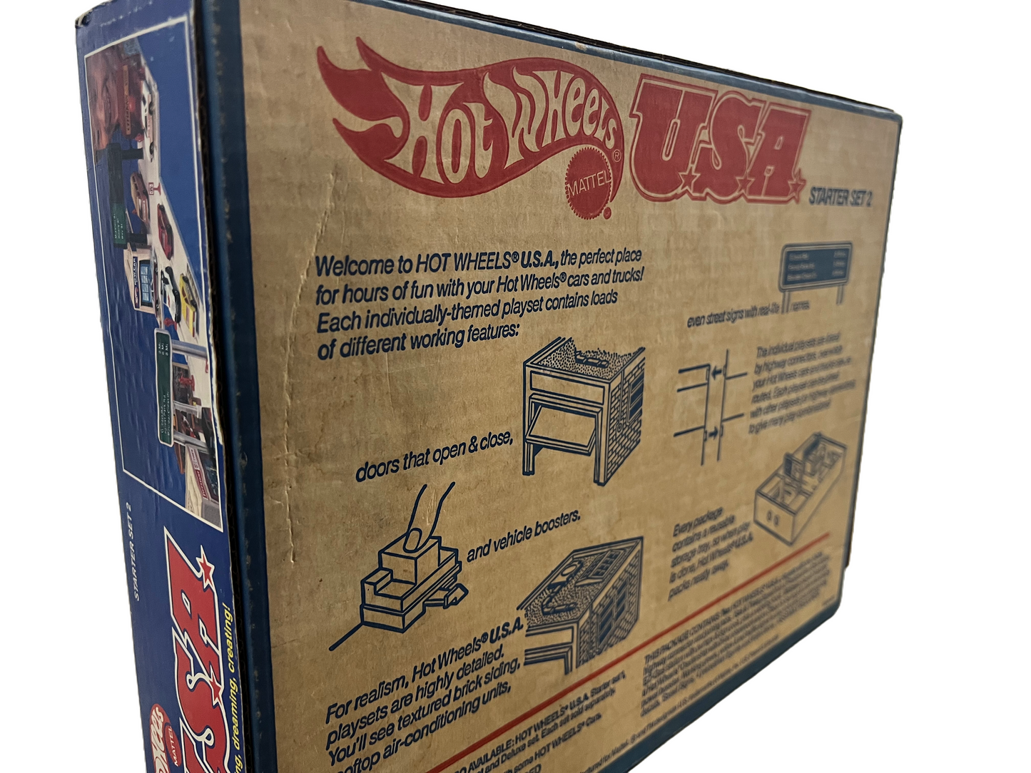 Hot Wheels Vintage U.S.A Starter Set 2 Fishwheels