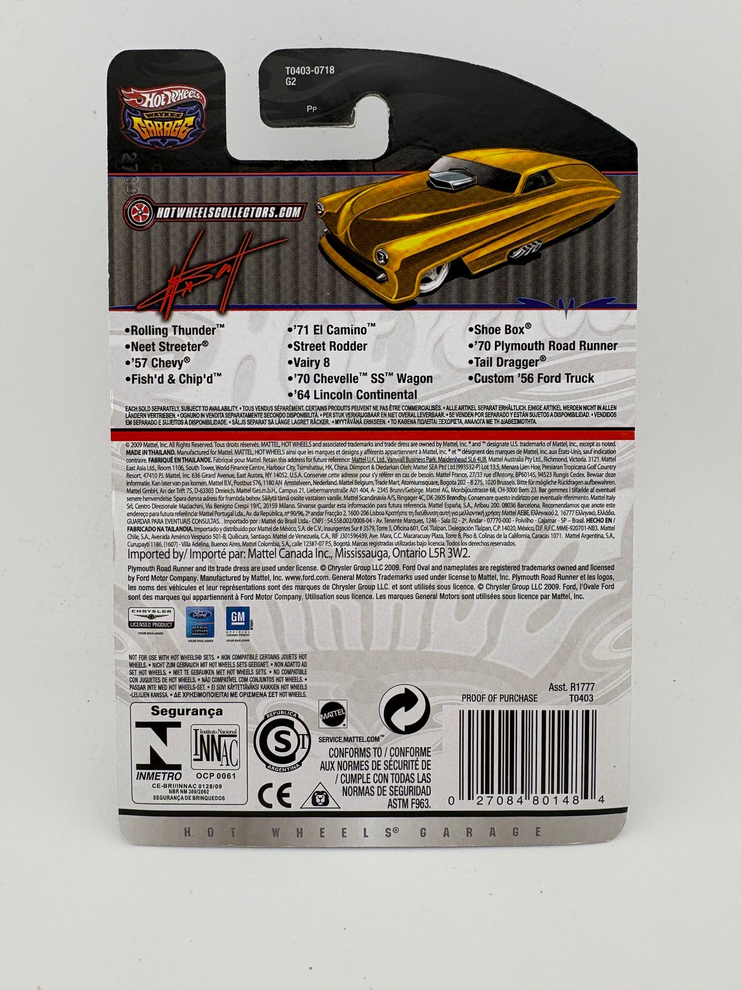 Hot Wheels Wayne’s Garage - Shoe Box (9/39)