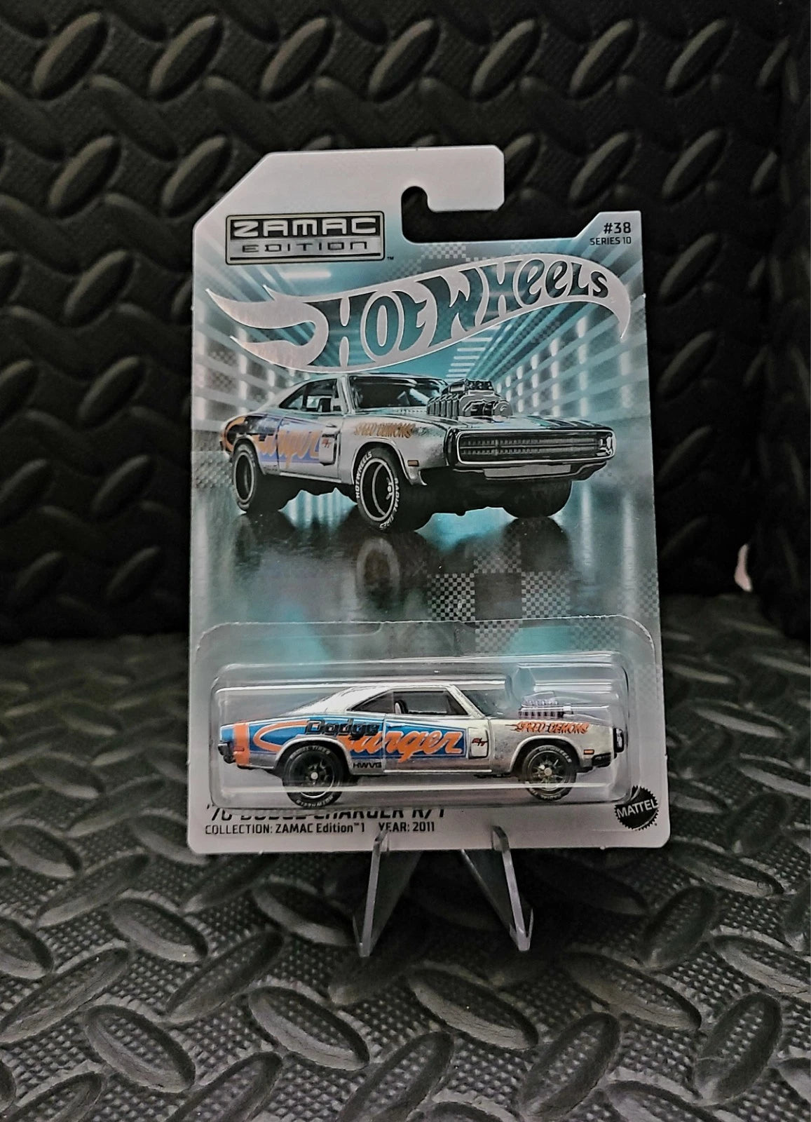Hot Wheels ZAMAC Edition – '70 Dodge Charger R/T (#38/Series 10)