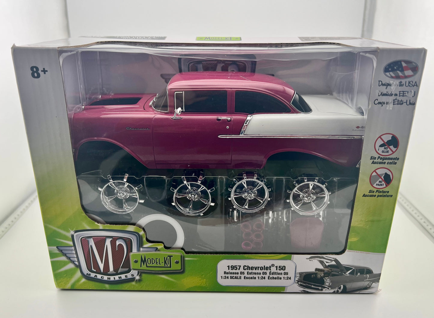 M2 1957 Chevrolet 150 Model Kit 1:24 Scale