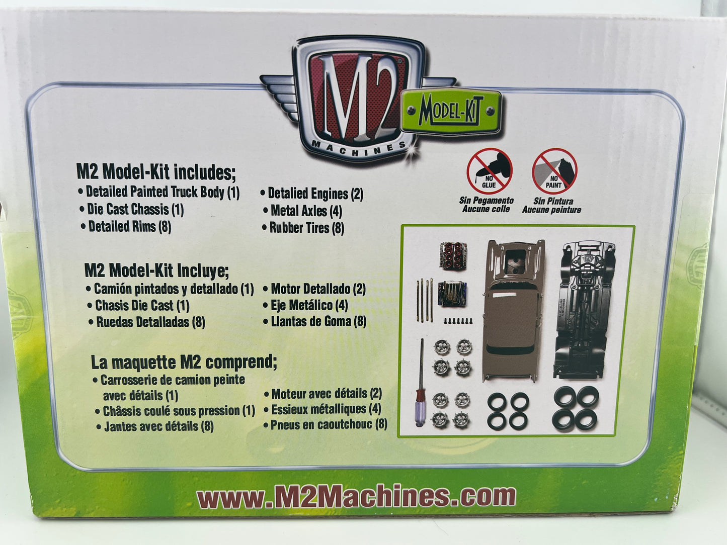 M2 1957 Chevrolet 150 Model Kit 1:24 Scale