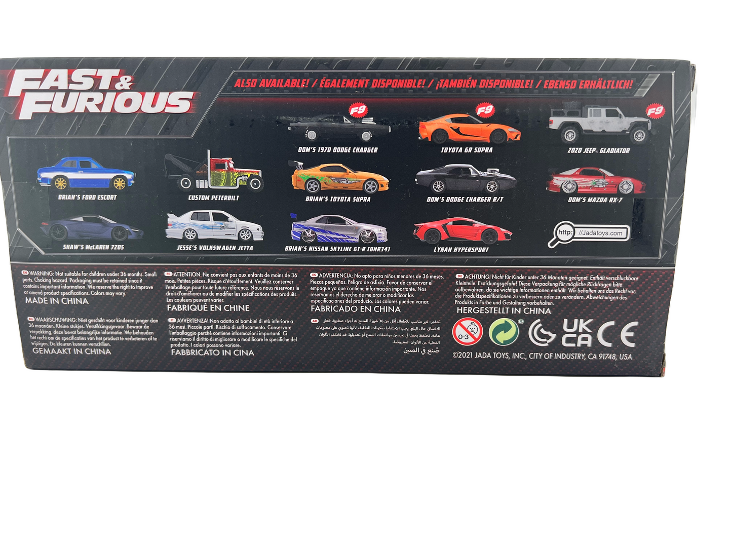 Jada Slap Jack's Toyota Supra 1:24 Scale