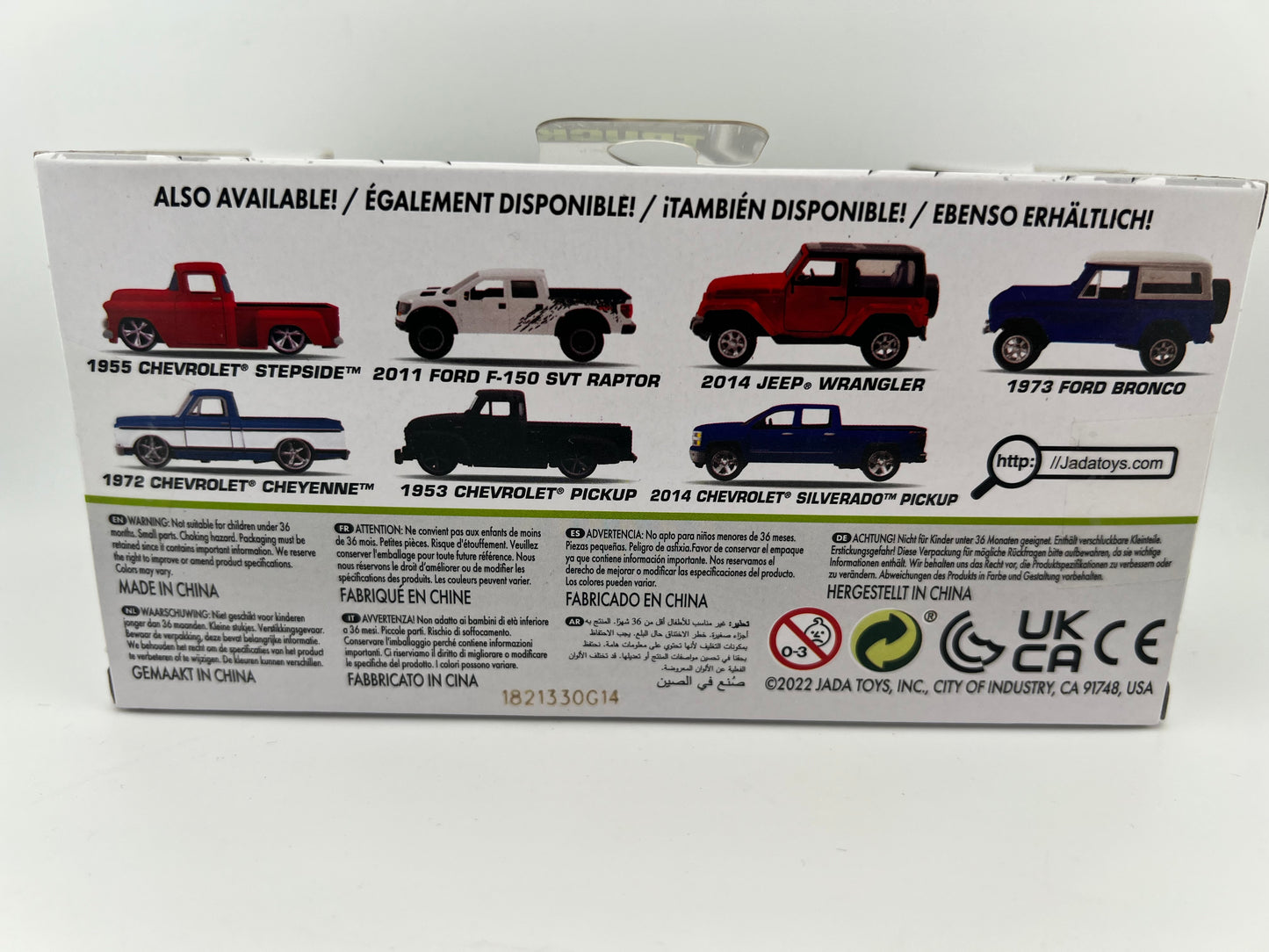 Jada Just Trucks 1:32 Diecast 1999 Ford F-150 SVT Lightning