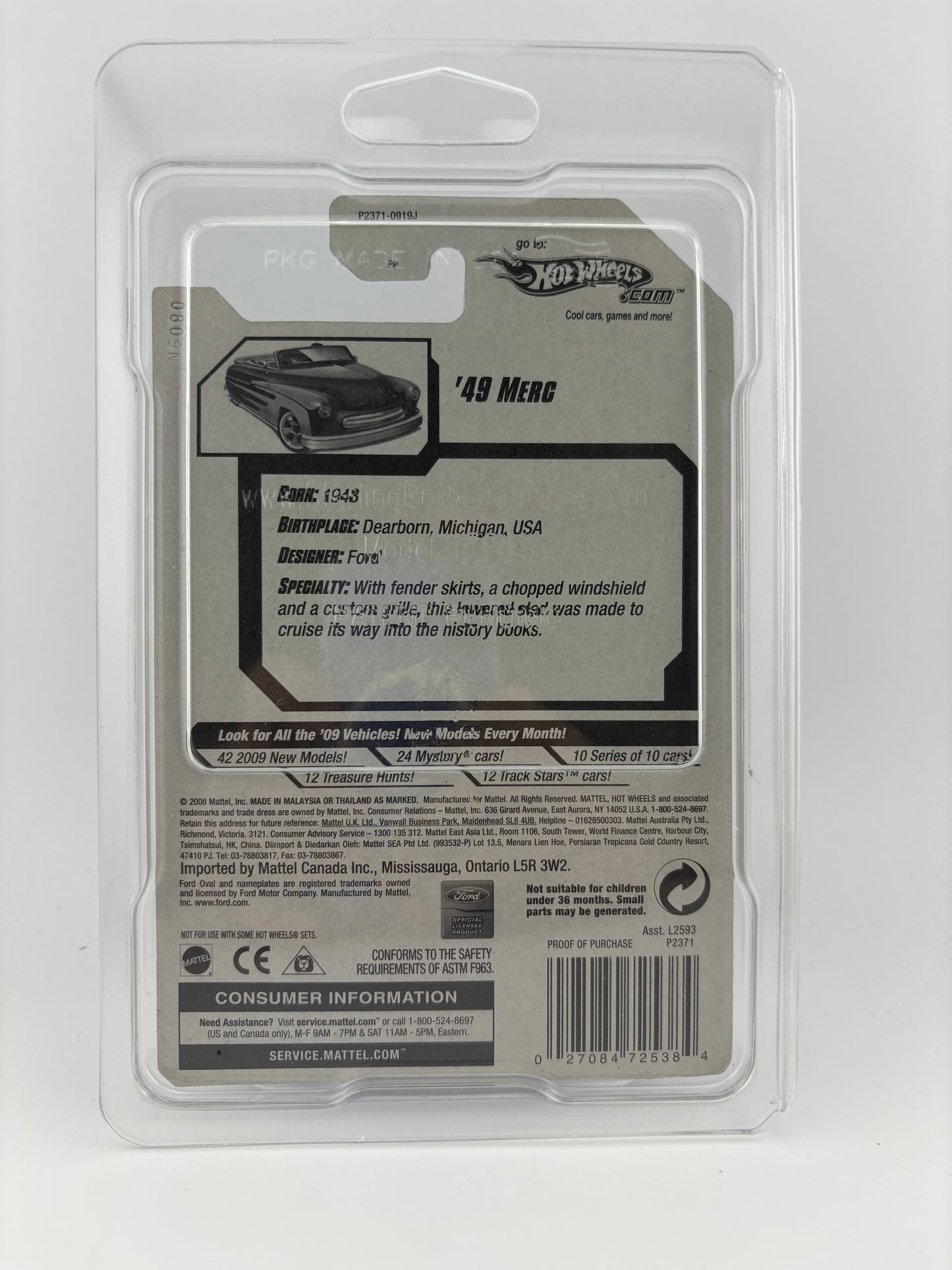 2008 Hot Wheels Treasure Hunt – ’49 Merc (#09/12)