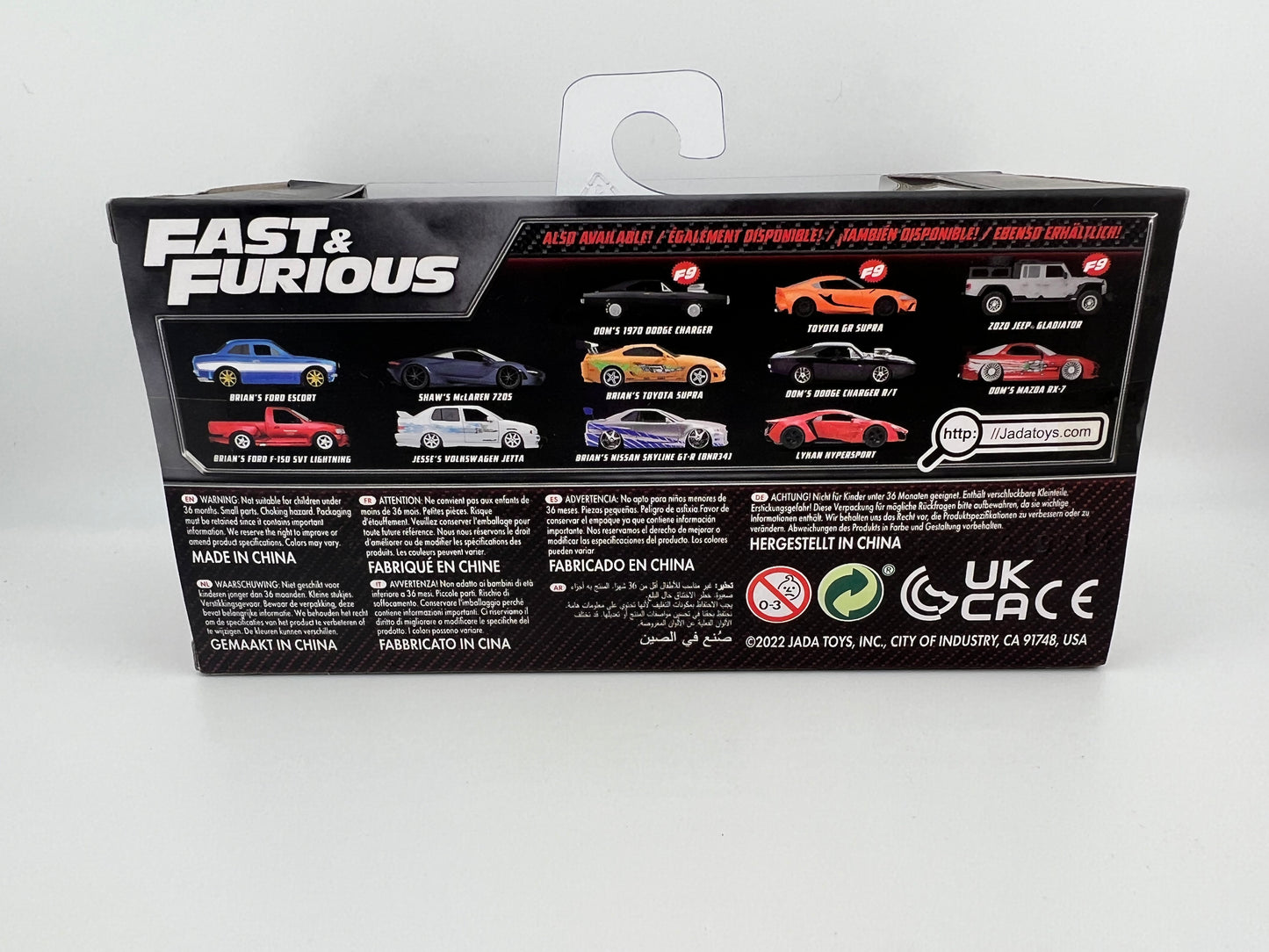 Jada Brian's Nissan GT-R (R35) Ben Sopra 1:32 Fishwheels