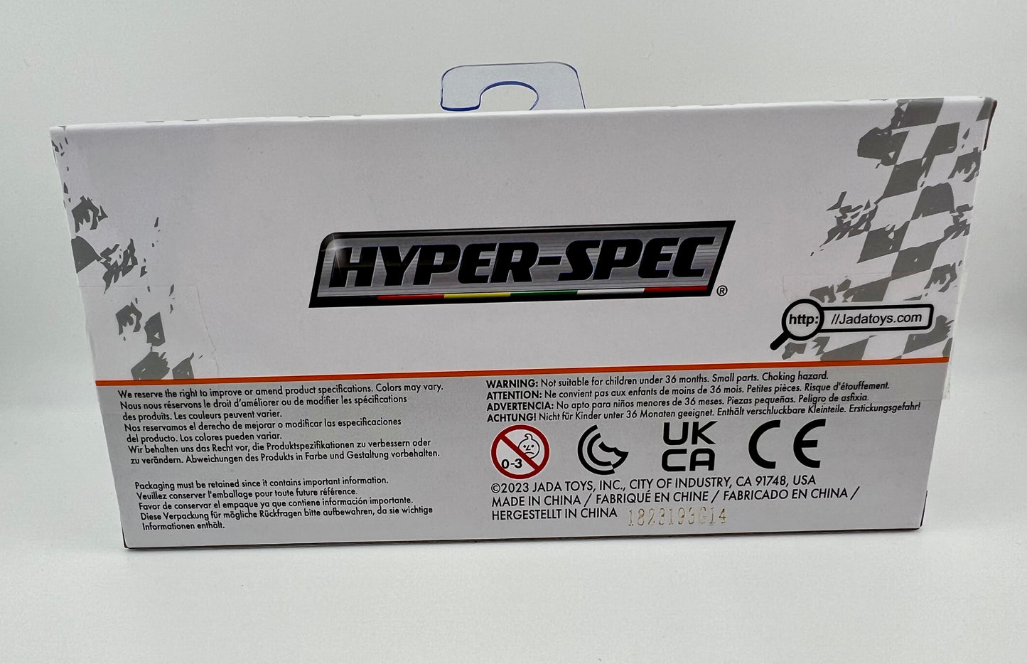 Jada Hyper-spec Porsche 911 GTS RS (996) 1:32 Scale Fishwheels