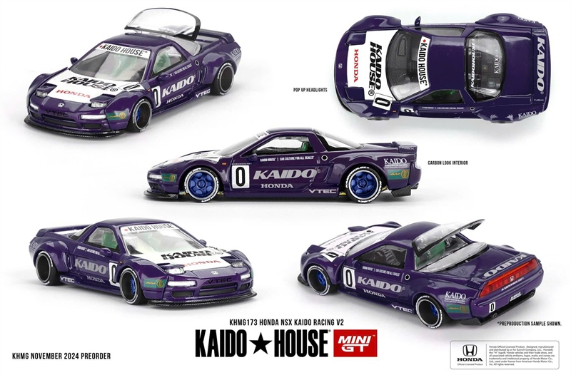 Kaido House x Mini GT Honda NSX Kaido Racing V2 - #173