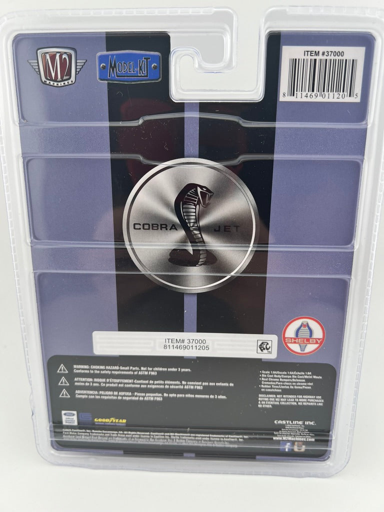 M2 Machines 1968 Shelby G.T.500KR – Model Kit with Lift and Wheel Pack Fishwheels