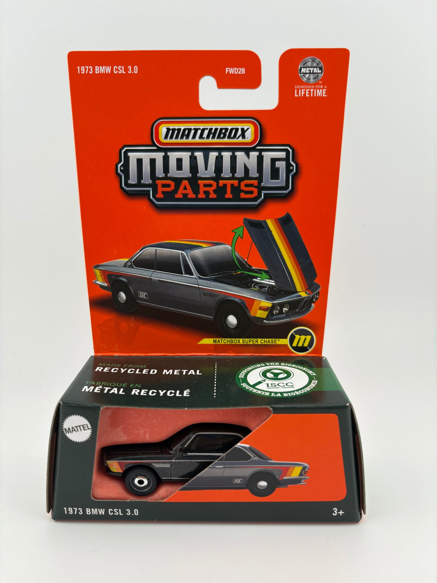Matchbox Moving Parts – 1973 BMW CSL 3.0 (Super Chase)