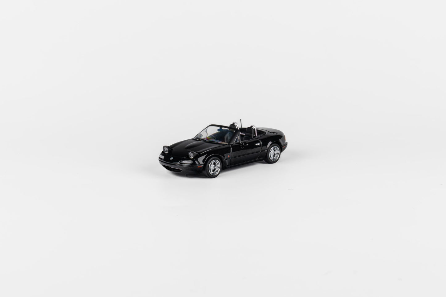 Micro Turbo Eunos Roadster - Metallic Black - Fishwheels Diecast
