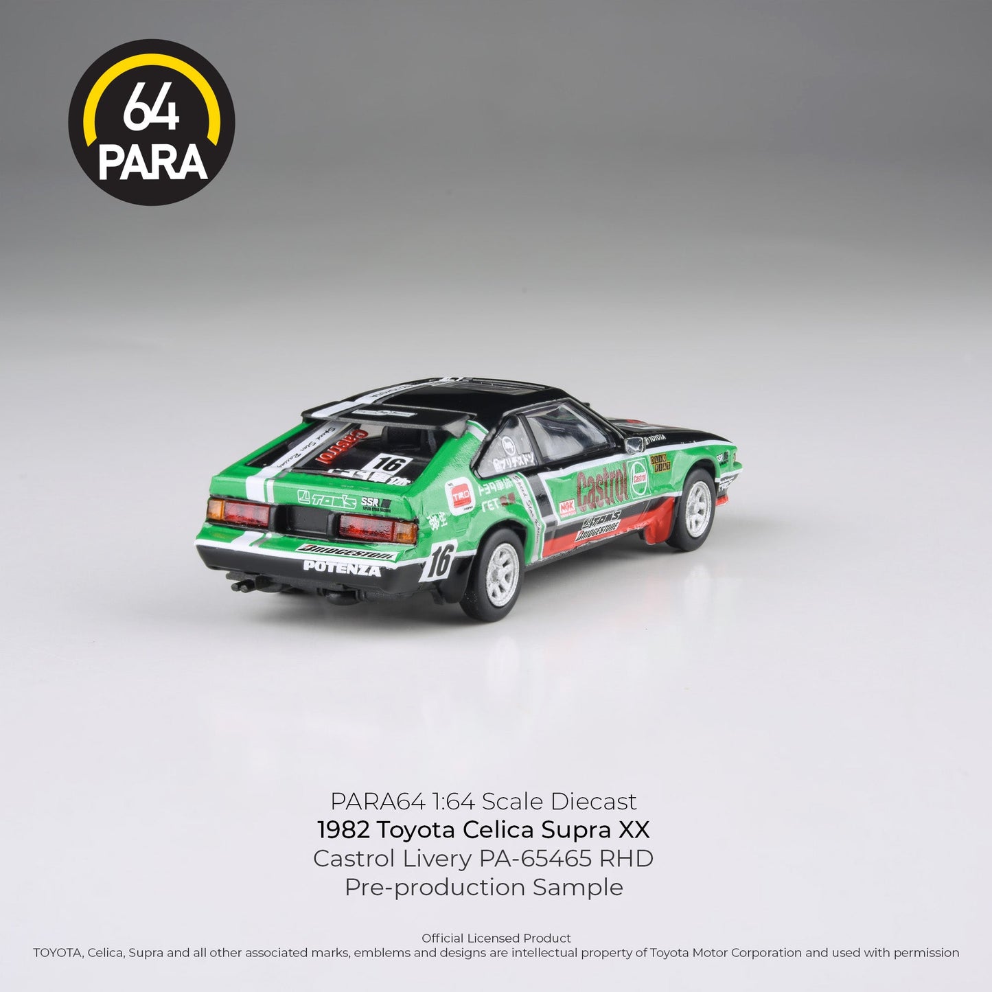 1982 Toyota A60 Celica Supra XX Castrol Para 64 Fishwheels