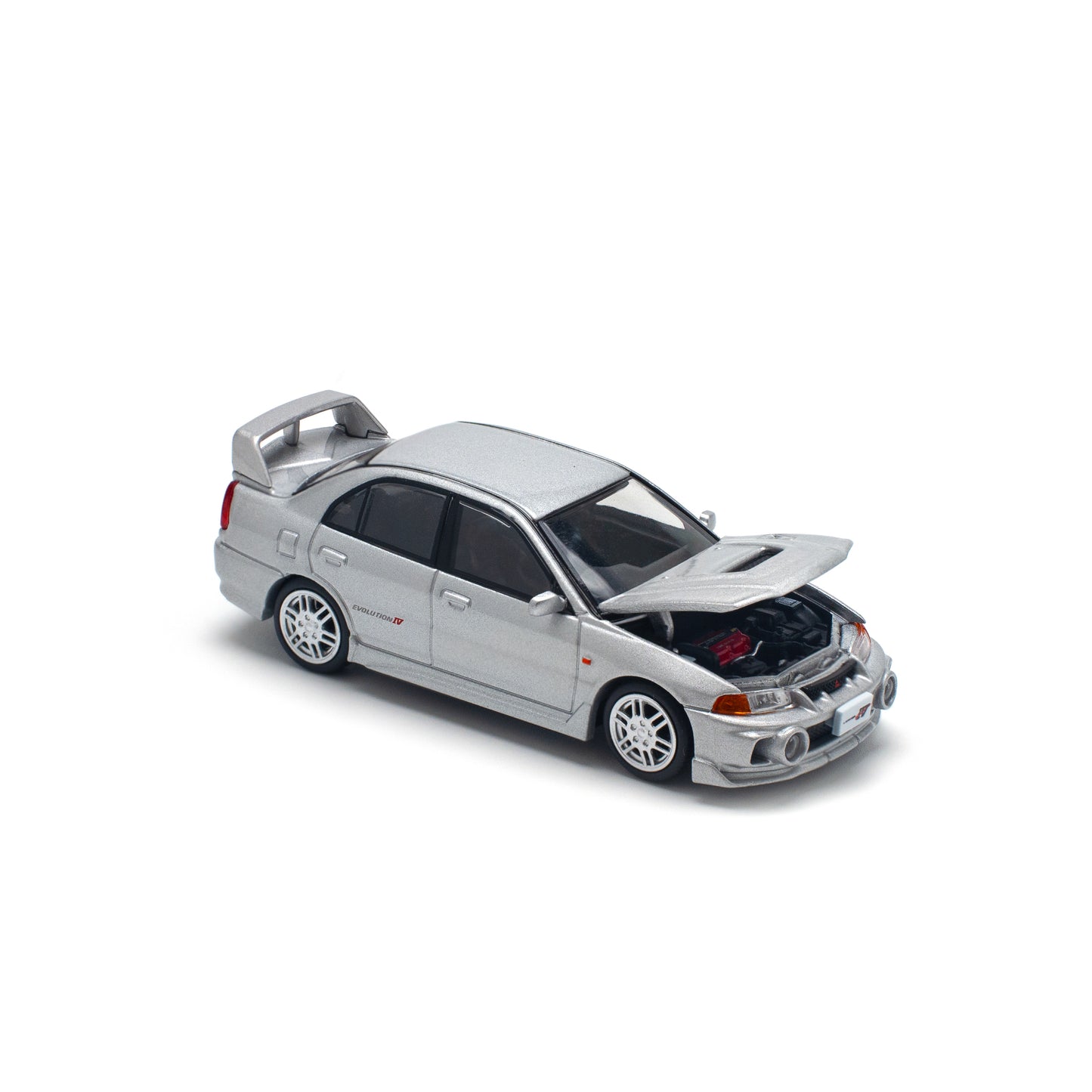 PopRace Mitsubishi Lancer Evolution IV 1:64 Fishwheels