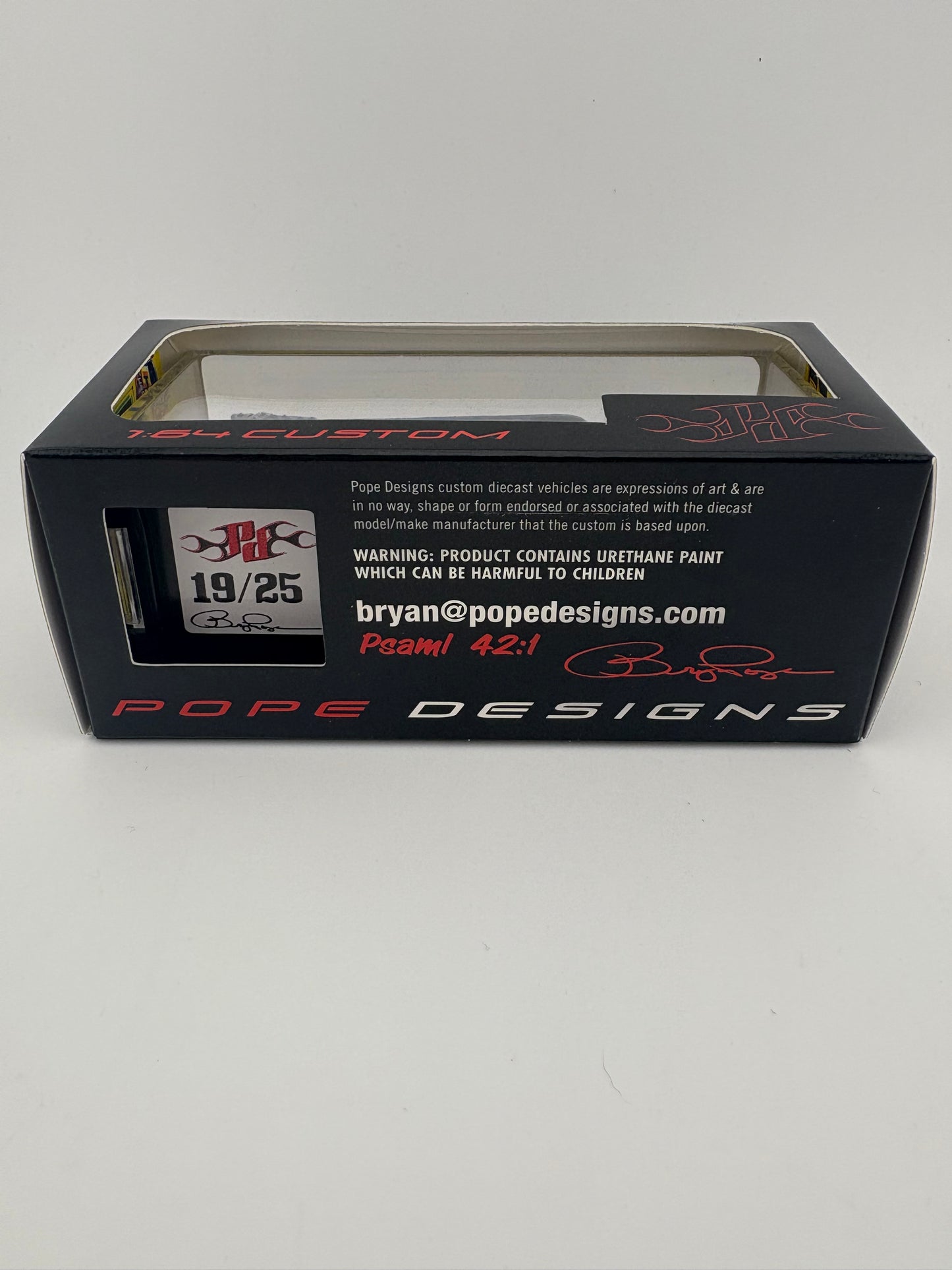 Pope Designs x CS Customs – Pac-Man Blue VW Drag Bus Custom(Blue)