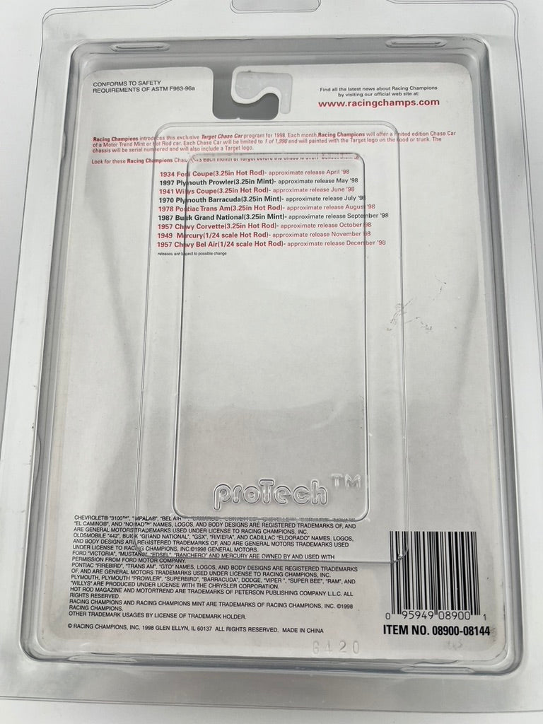 Racing Champions Hot Rod Magazine 1941 Willys Coupe Fishwheels