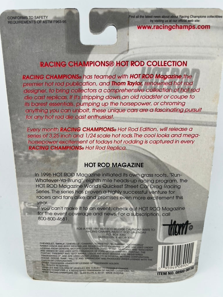 Racing Champions Hot Rod Magazine – ’69 Oldsmobile 442 Fishwheels