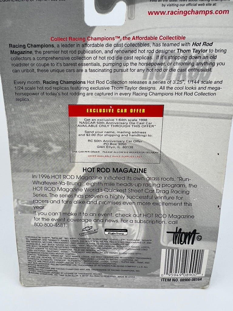 Racing Champions Hot Rod Magazine – '70 Buick GSX (Issue #115) Fishwheels