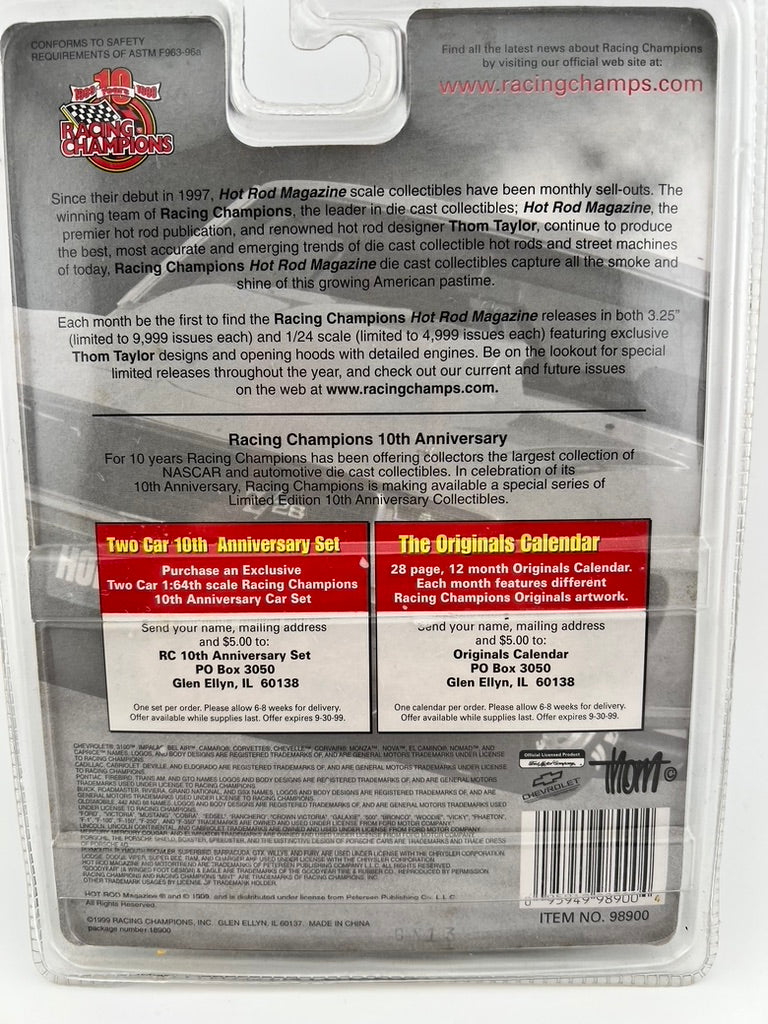 Racing Champions Hot Rod Magazine Boxotica Fishwheels