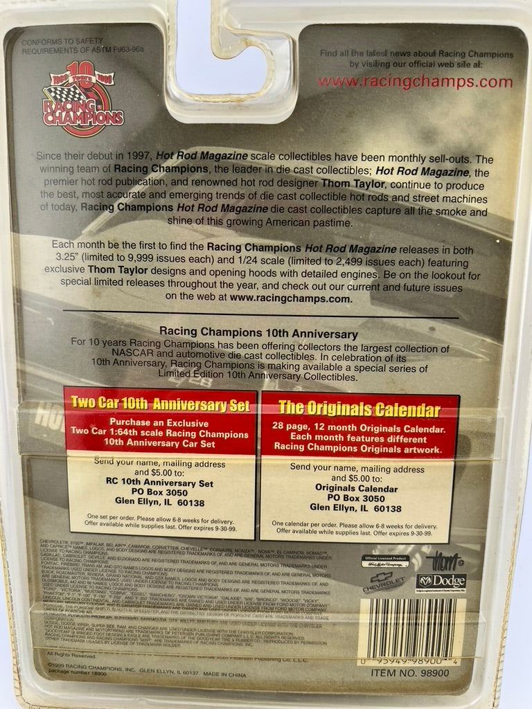 Racing Champions Hot Rod Magazine – Issue #156: ’37 Ford Convertible Fishwheels