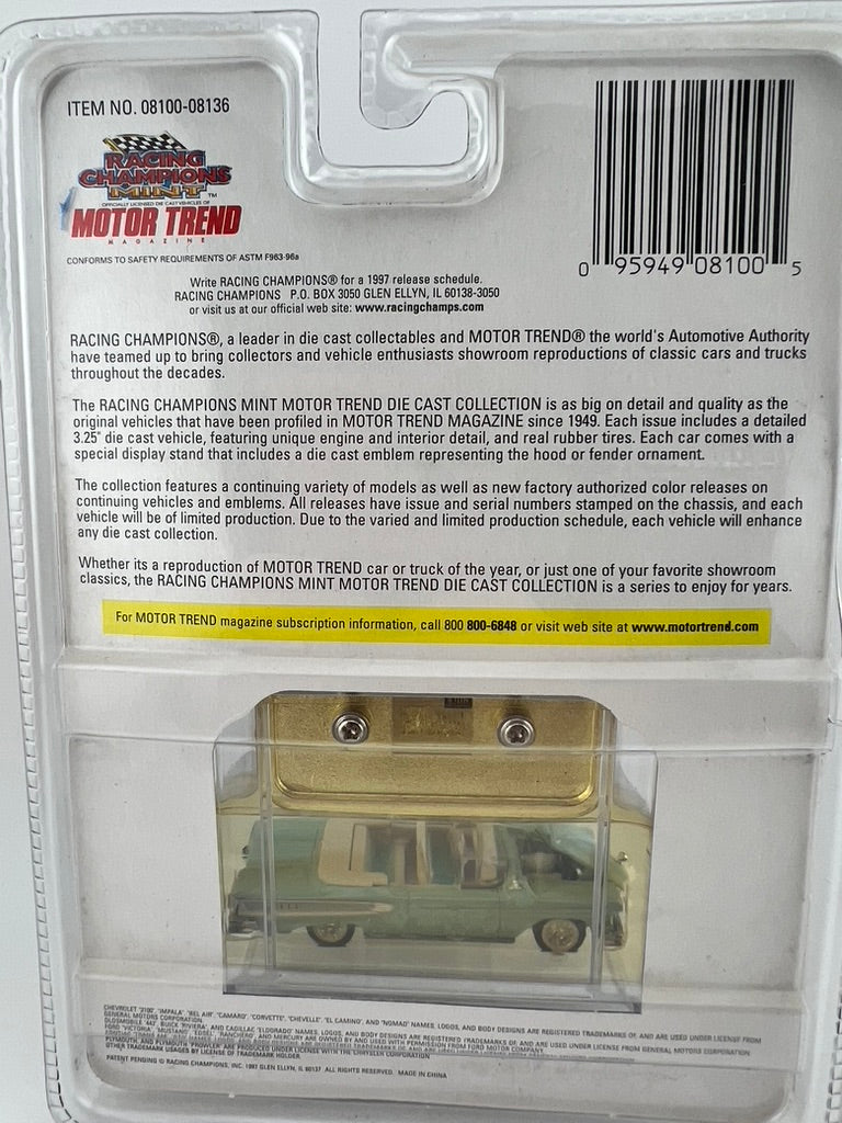 Racing Champions Mint – 1958 Ford Edsel (Motor Trend Series) Fishwheels