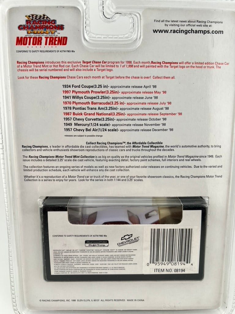 Racing Champions Mint – 1970 Plymouth Barracuda – Motor Trend Edition (1 of 1,998) Fishwheels