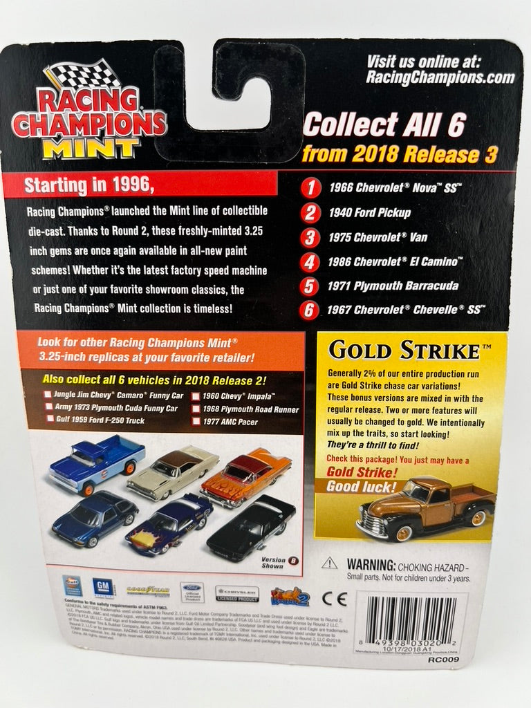 Racing Champions Mint – 1971 Plymouth Barracuda Fishwheels