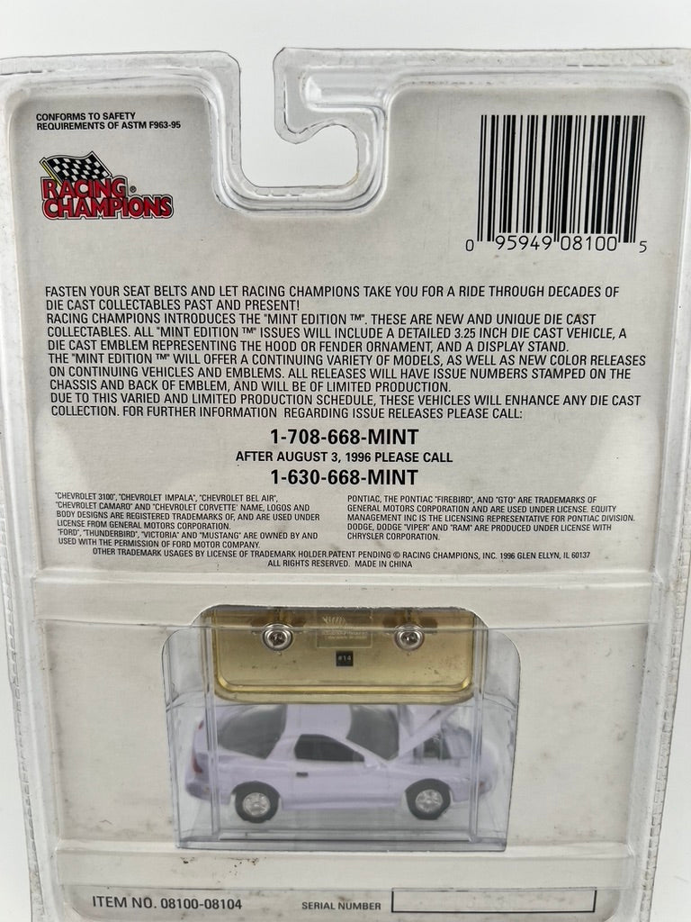 Racing Champions Mint Edition – 1996 Pontiac Firebird Fishwheels