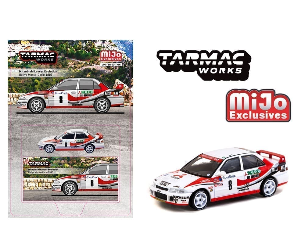 Tarmac Works Mitsubishi Lancer Evolution Rallye Monte-Carlo (MiJo Exclusive)