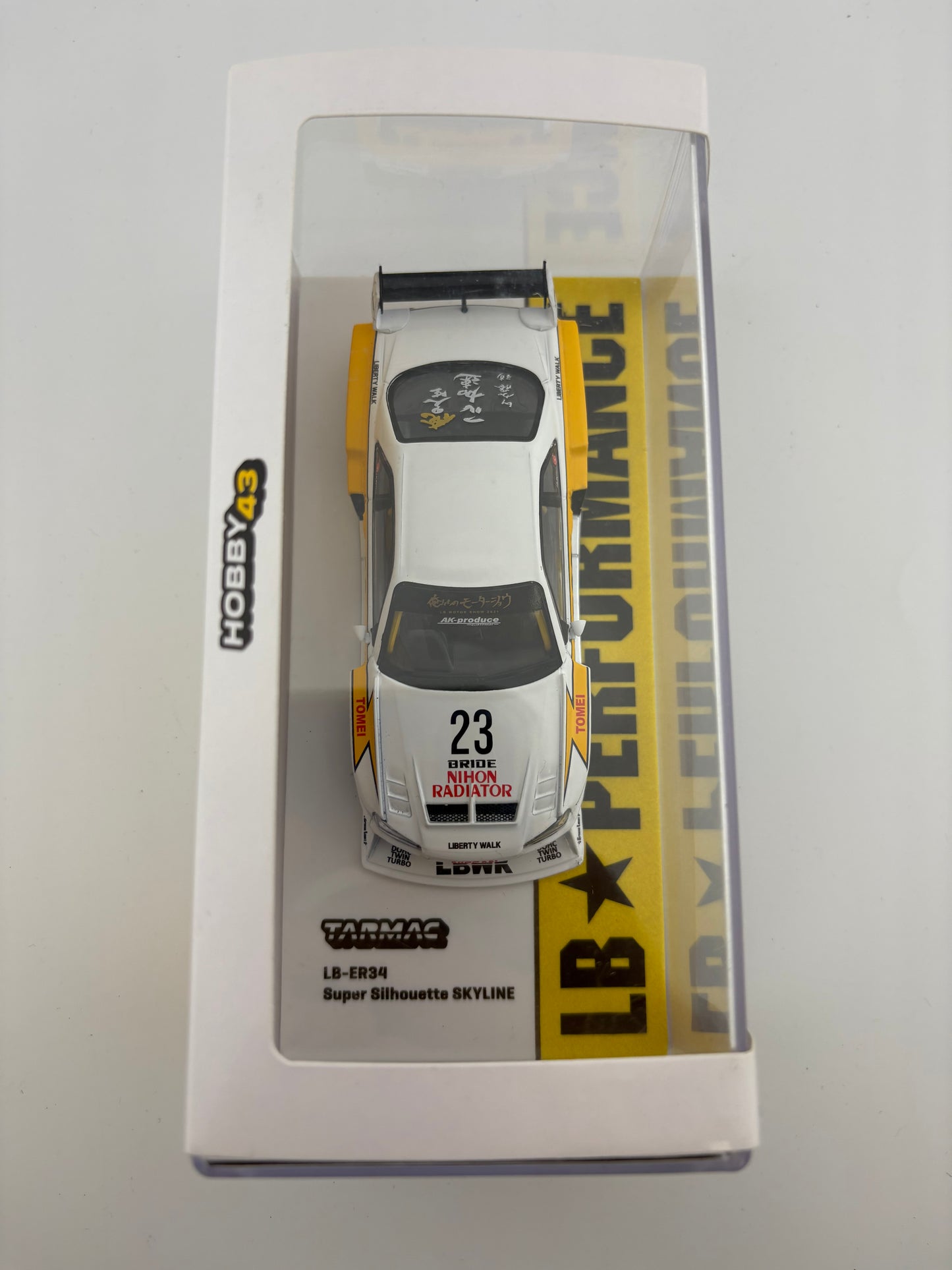 Tarmac Works x LBWK – LB-ER34 Super Silhouette Skyline | 1:43 Diecast Model