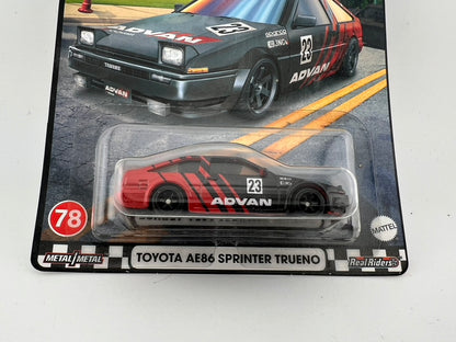 Hot Wheels Boulevard – Toyota AE86 Sprinter Trueno (Advan Livery) Fishwheels