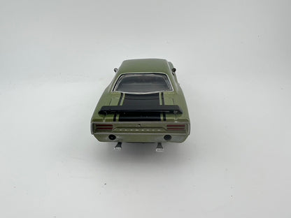1969 Plymouth Road Runner Olive Green 1:43 Scale Fishwheels