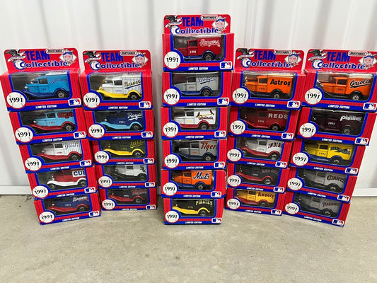 1991 Matchbox MLB Team Collectible Complete Diecast Set Fishwheels