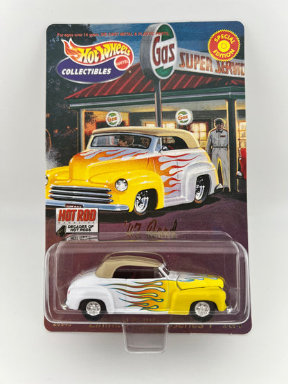 2000 Hot Wheels 4 Decades Of Hot Rods '47 Ford 1:64 Scale Fishwheels