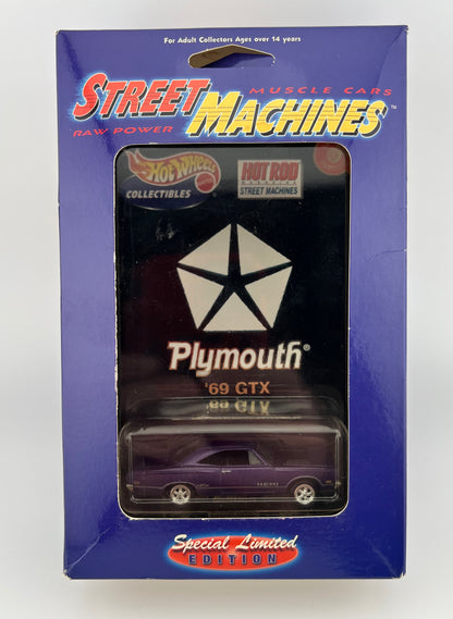 2000 Hot Wheels Street Machines '69 Plymouth GTX 1:64 Scale Fishwheels