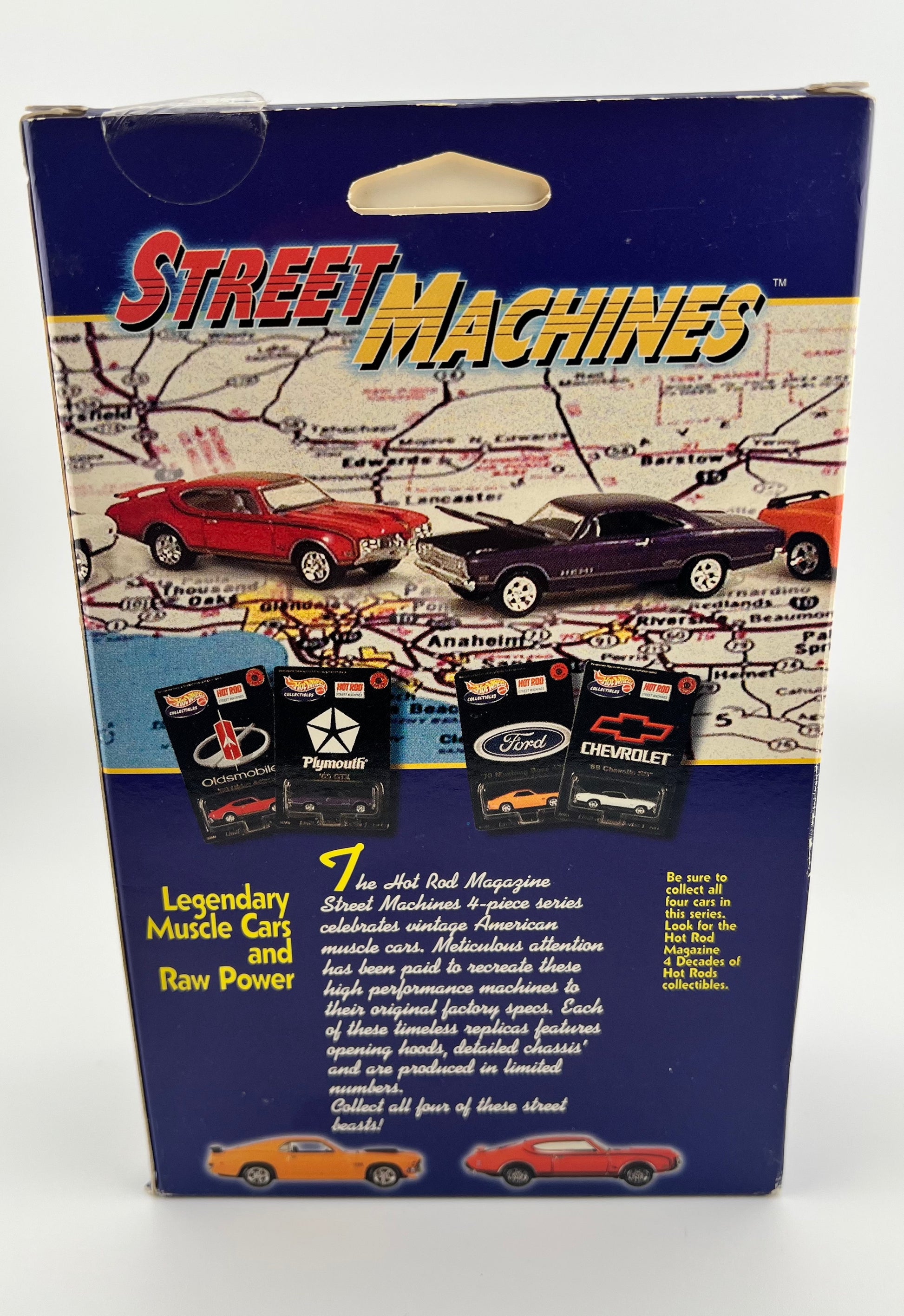 2000 Hot Wheels Street Machines '69 Plymouth GTX 1:64 Scale Fishwheels