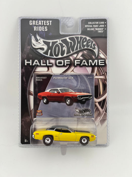 2002 Hot Wheels Hall of Fame Greatest Rides Plymouth GTX  Fishwheels